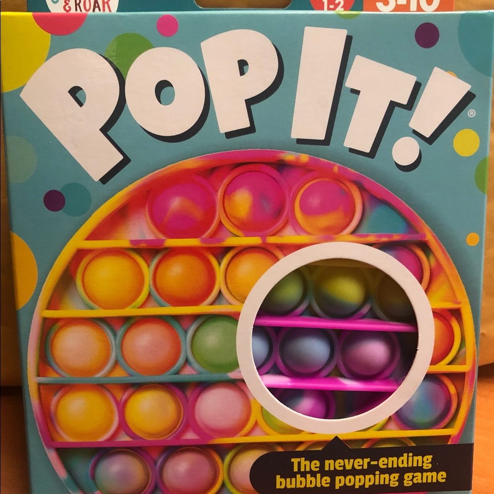 Chuck & Roar Tie Dye Pop It!